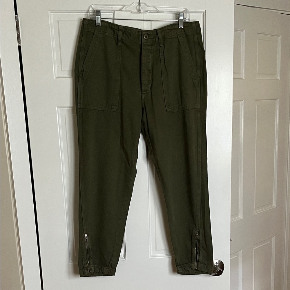 AMO Dark Green (super soft) Utility Pants. Size 30.